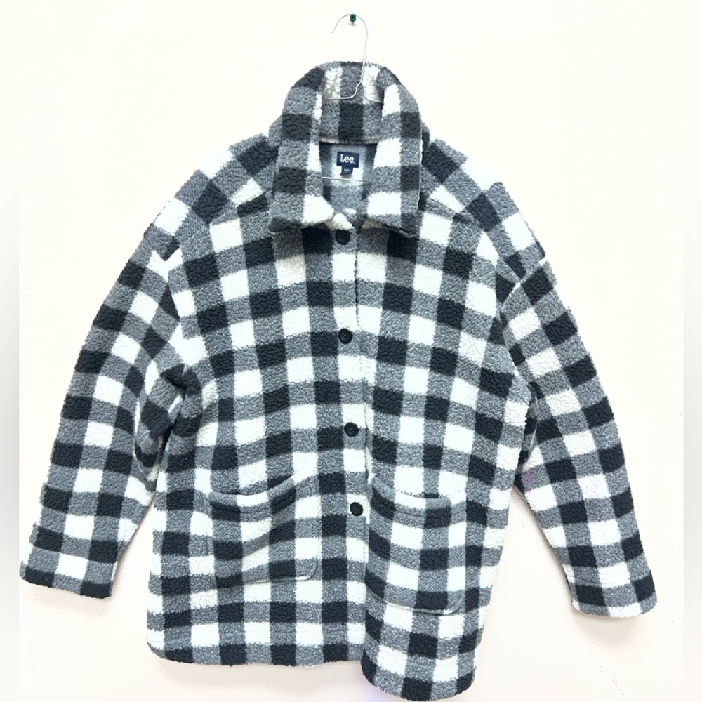 Lee Monochrome Plaid Jacket